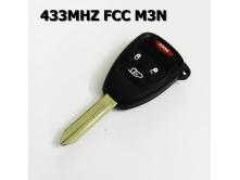 Ключ Chrysler 3+1кн. 433MHz PCF7941