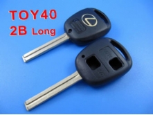 Корпус ключа Lexus TOY40 2 кн.