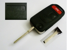 Выкидной ключ Mercedes 2+1кн. 315MHz PH73