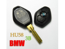 Корпус ключа BMW  3 кн. HU58 315MHz (ромб)