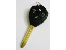 Корпус ключа Toyota Toy43  4 кн. (сердечко)