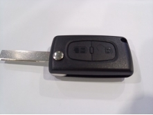 Корпус ключа Citroen 2 кн. под плату HU-83