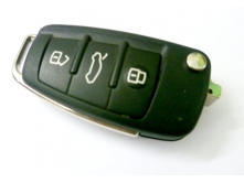 Выкидной ключ Audi MEG/CR48 3кн. 434MHz