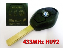 Ключ 3кн. BMW 433MHz HU92 73Philips