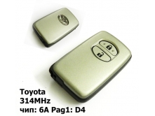 Смарт-ключ Toyota 2кн. 314MHz Pg1: D4