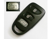 Пульт 3кн. Kia/Hyundai 433MHz.