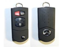 Выкидной ключ Mazda 3+1кн. 315MHz TEX/CR63